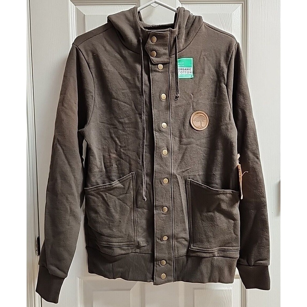 Arbor Organic Cotton Hooded Sweater 100% ORGANIC COTTON MADE IN THE USA SIZE S